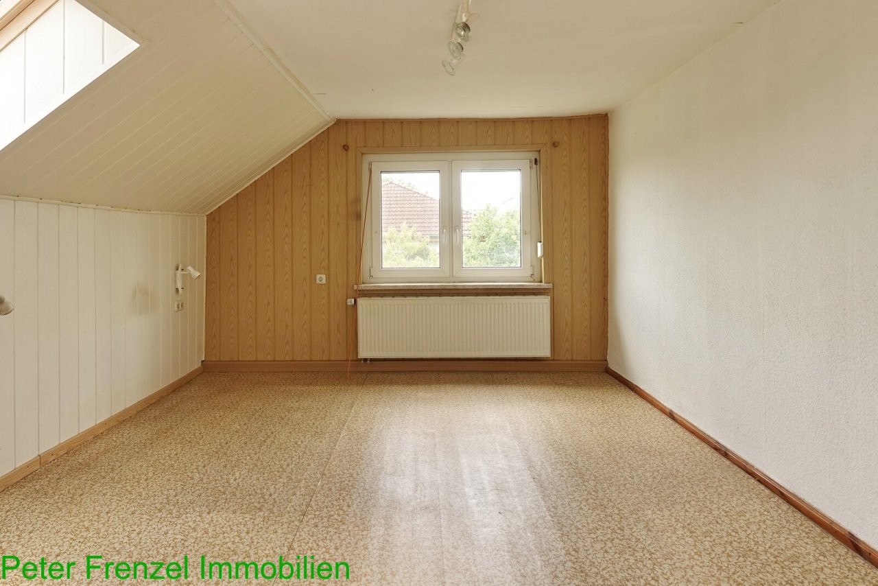 ausgebautes Zimmer